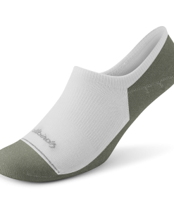 Anytime No Show Sock - Blizzard/Thunder Green